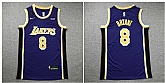 Lakers 8 Kobe Bryant Purple Nike KB Patch Swingman Jersey,baseball caps,new era cap wholesale,wholesale hats